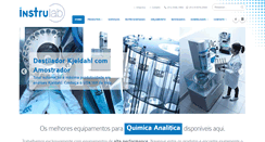 Desktop Screenshot of instrulab.com.br